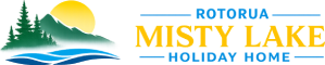 Rotorua Misty Lake Holiday Home in New Zealand Rotorua Misty Lake Holiday Home Logo